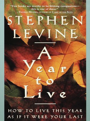 cover image of A Year to Live